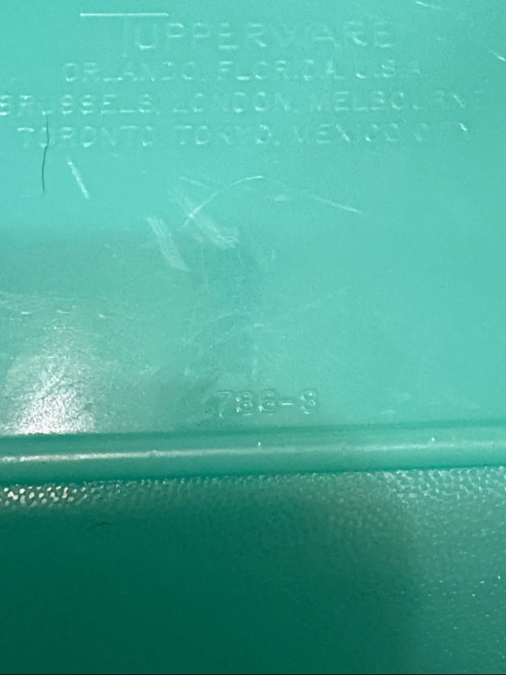 Vintage Grater/Shredder/Slicer Bowl TUPPERWARE JADITE GREEN 2 PIECE #787 7